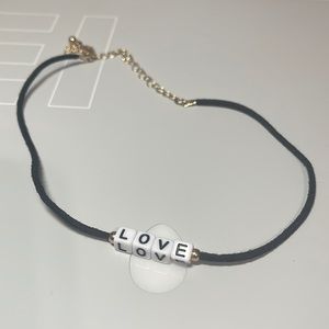 “LOVE” necklace